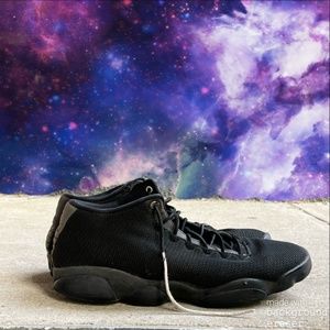 Nike Air Jordan Horizon Low Triple Black Mens Shoes  Mens  14